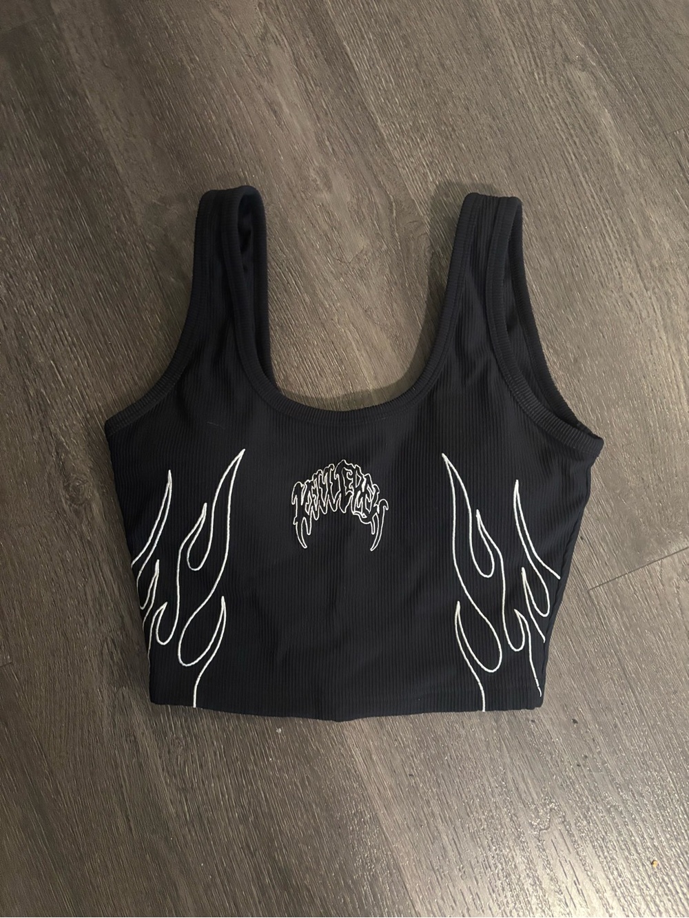Kill Crew Ribbed Crop Tank Top